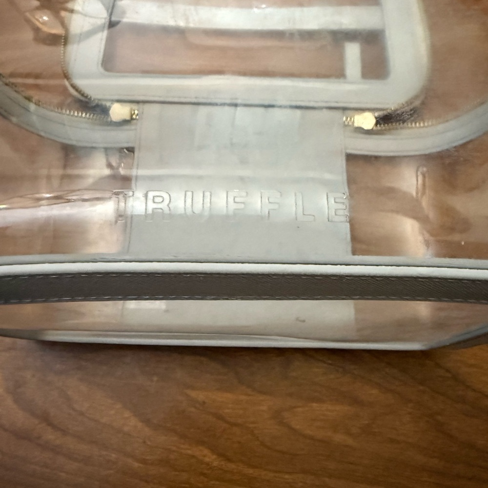 Truffle Clear and Gray Women's Tote Bag